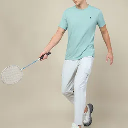 Technosport Round Neck Antimicrobial Slim Fit Active T-shirt image 1