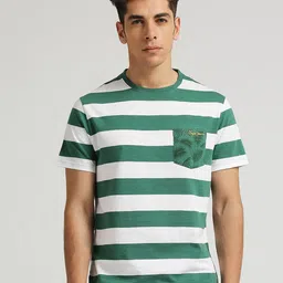 Pepe Jeans Tubby Sr Striped Pure Cotton Slim Fit T-shirt-picture-36