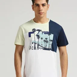 Pepe Jeans Gabriel Graphic Printed Pure Cotton Slim Fit T-shirt-picture-17