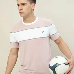 Technosport SS'24 Colourblocked Round Neck Rapid-Dry Slim Fit T-shirt-picture-34