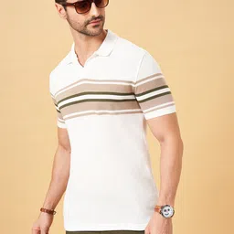 BYFORD by Pantaloons Polo Collar Slim Fit T-shirt-picture-39