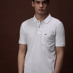 Crocodile Polo Collar Short Sleeves Slim Fit T-shirt-picture-49