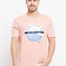 Duke Typography Printed Cotton Slim Fit T-shirt image 1