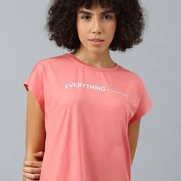 MKH Women Typography Extended Sleeves Dri-FIT Sports T-shirt-picture-2