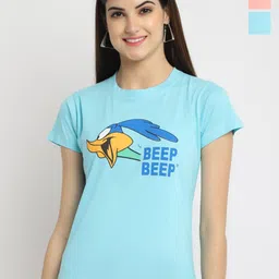 Fabflee Pack Of 3 Graphic Printed Cotton T-shirt-picture-35