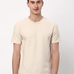 R&B Tropical Printed Round Neck Cotton T-shirt-picture-46