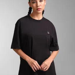 KZ07 By Kazo Women Black Mandarin Collar T-shirt-picture-34