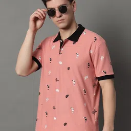 GET GOLF Men Printed Polo Collar T-shirt-picture-34