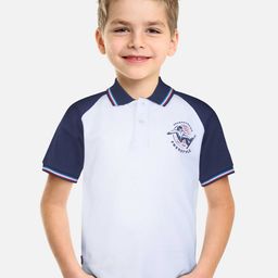 Gini and Jony Boys Colourblocked Polo Collar Cotton T-shirt-picture-20