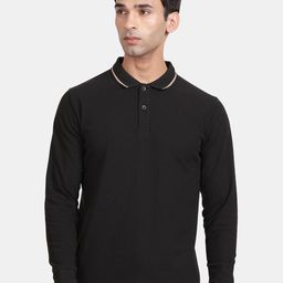 t-base Polo Collar Relaxed Fit Cotton T-shirt-picture-14