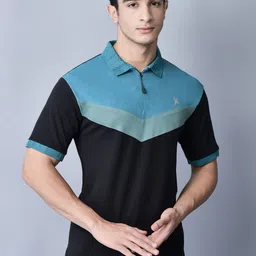 Trenz Colourblocked Polo Collar Dri-FIT T-shirt-picture-36