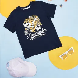 Pantaloons Junior Boys Graphic Printed Cotton T-shirt-picture-10