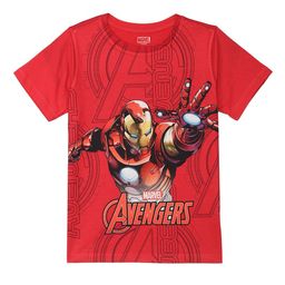 Marvel by Wear Your Mind Boys Red Iron Man Printed T-shirt-picture-42