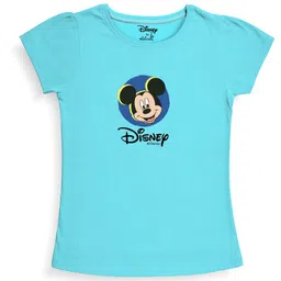Minicult Girls Mickey Mouse Printed Cotton T-shirt-picture-23