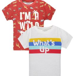 PLUM TREE Boys Pack Of 2 Printed T-shirt-picture-28