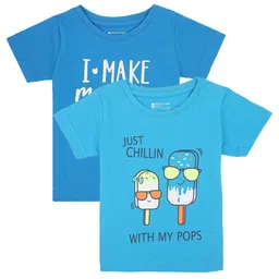 Bodycare Kids Girls Pack Of 2 Typography Printed T-shirt-picture-19
