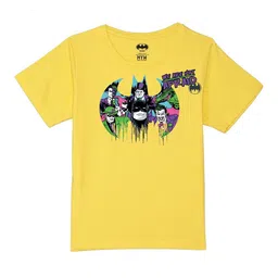 Wear Your Mind Boys Batman Printed Pure Cotton T-shirt-picture-44