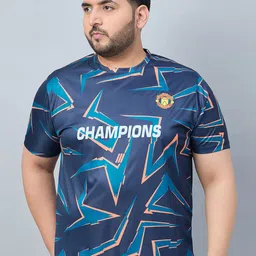AUSTIVO Men Graphic Printed Round Neck T-shirt-image-73