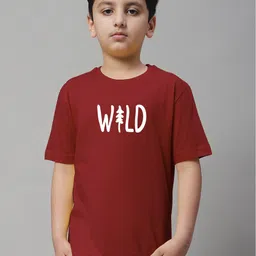 Friskers Boys Typography Printed Cotton Regular-Fit Knitted T-shirt-picture-35