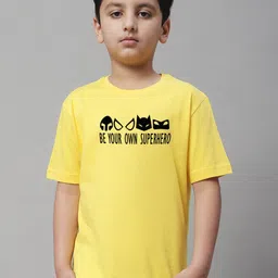 Friskers Boys Typography Printed Pure Cotton T-shirt-picture-29