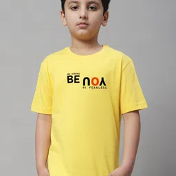 Friskers Boys Typography Printed Pure Cotton T-shirt-picture-30