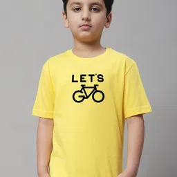 Friskers Boys Typography Printed Round Neck Cotton Regular T-shirt-picture-37