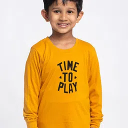 Friskers Boys Typography Printed Pure Cotton T-shirt-picture-52