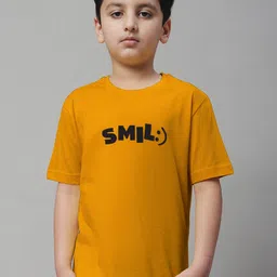 Friskers Boys Typography Printed Pure Cotton T-shirt-picture-36