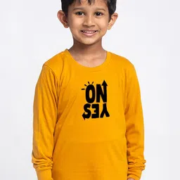 Friskers Boys Typography Printed Long Sleeves Pure Cotton T-shirt-picture-20