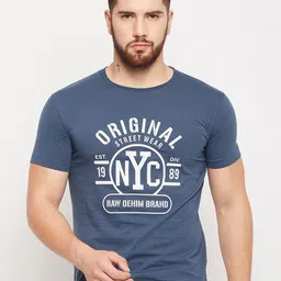 Cantabil Typography Printed T-shirt image 1