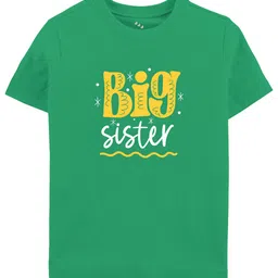 Zeezeezoo Kids Big Sister Printed Pure Cotton T-shirt-picture-16