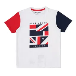 Pepe Jeans Round Neck Graphic Printed Cotton T-shirt-picture-53