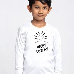 Friskers Boys Typography Printed Bio Wash Pure Cotton T-shirt-picture-23