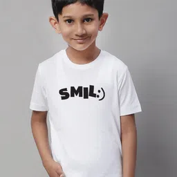 Friskers Boys Typography Printed Pure Cotton T-shirt-image-58