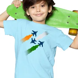 BRATMA Kids Printed Round Neck Cotton T-shirt-picture-16