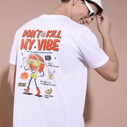 HIGHLANDER Typography Printed Relaxed Fit T-shirt image 1