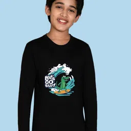 NUSYL Boys Graphic Printed Cotton T-shirt-picture-47