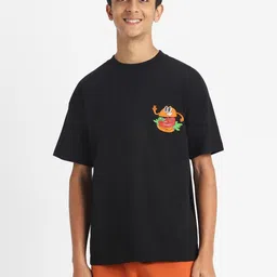 VEIRDO Boys Pure Cotton Applique T-shirt-picture-41