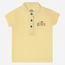 DYCA Girls Polo Collar Cotton T-shirt-picture-14
