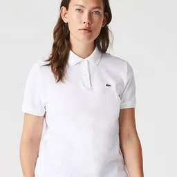 Lacoste Polo Collar Pure Cotton T-shirt-image-1