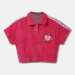 United Colors of Benetton Girls Polo Collar T-shirt-picture-39