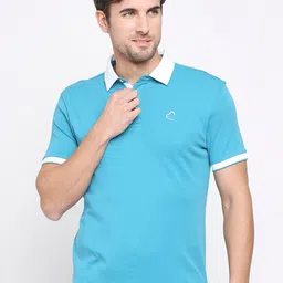 Being Human Colourblocked Polo Collar Regular Fit Cotton Regular T-shirt-picture-37