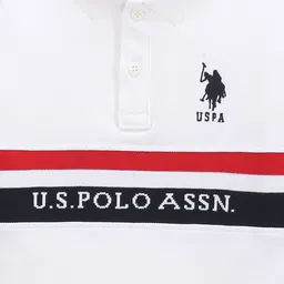 U.S. Polo Assn. Kids Boys Striped Polo Collar T-shirt-picture-20