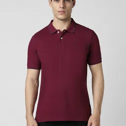 Van Heusen Sport Polo Collar Short Sleeves Cotton T-shirt-image-20