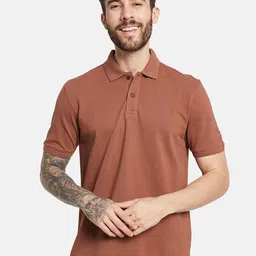 Octave Polo Collar Cotton T-shirt-picture-38