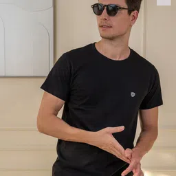 Lux Cozi Men Pack Of 2 Round Neck Solid T-shirt-picture-31
