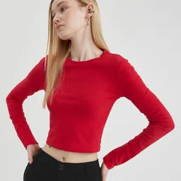 DeFacto Women Applique T-shirt-image-88