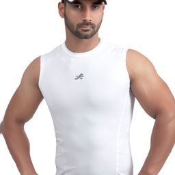 REDESIGN Sleeveless Moisture Wicking Compression Dry-Fit T-shirt-picture-23