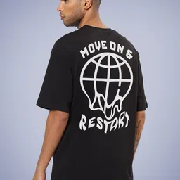 Mad Over Print Men Typography Printed Oversized Cotton T-shirt-picture-27