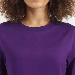 United Colors of Benetton Women Printed Pure Cotton Cut Outs T-shirt image 3